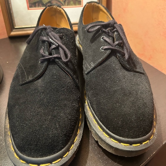 Dr Martens 1461 Made In England Suede shoes in Black - Picture 1 of 5